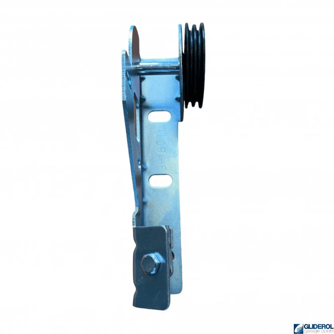 ALUTECH Sectional door left top bracket with wheel (B-180TL)