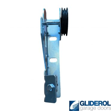 Sectional door left top bracket with wheel (B-180TL)