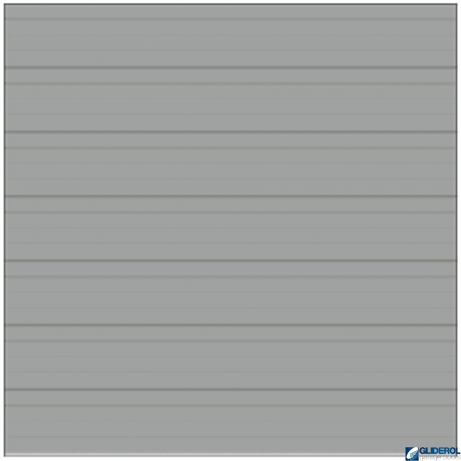 Gliderol ALUMINIUM GREY (RAL9007) Industrial Sectional Door