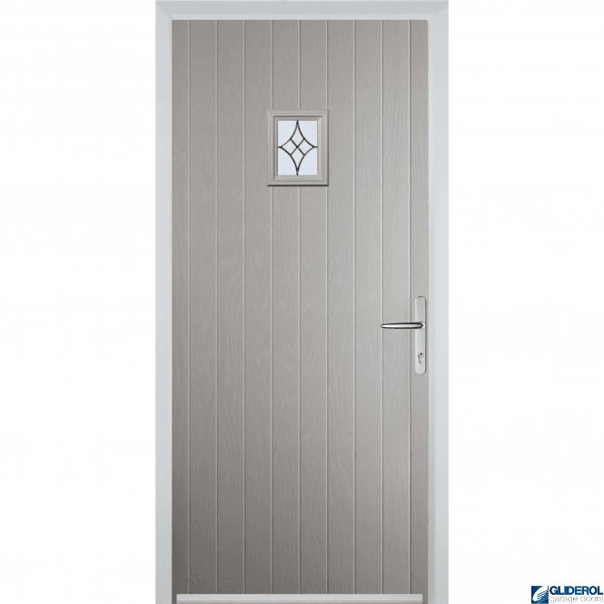 Gliderol Anderson front entrance door AGATE GREY (RAL7038)