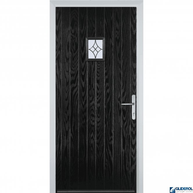 Gliderol Anderson front entrance door BLACK (RAL9005)