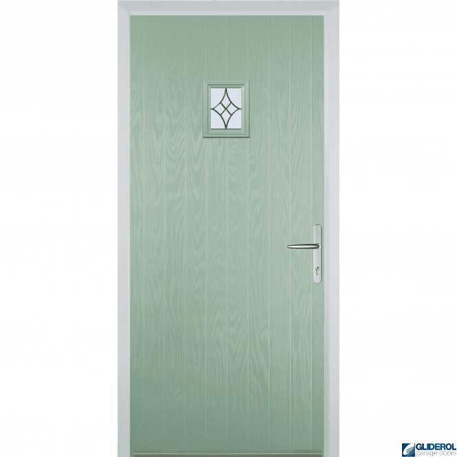 Gliderol Anderson front entrance door CHARTWELL GREEN