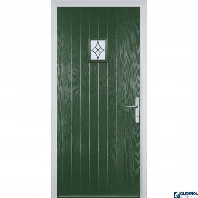 Gliderol Anderson front entrance door GREEN (RAL6009)