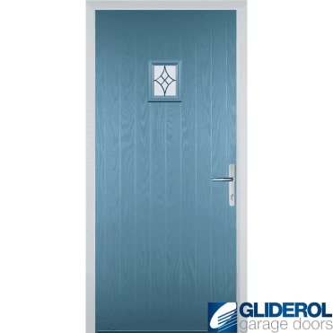 Anderson front entrance door PASTLE BLUE (RAL5024)