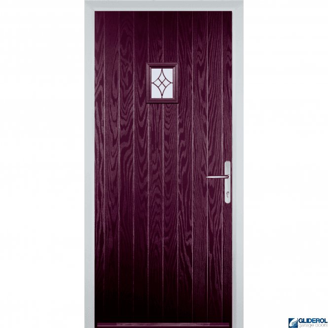 Gliderol Anderson front entrance door PURPLE VIOLET (RAR4007)