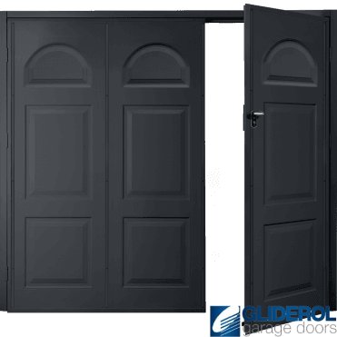 ANTHRACITE (RAL7016) Budget Dylan Side Hinged Garage Door