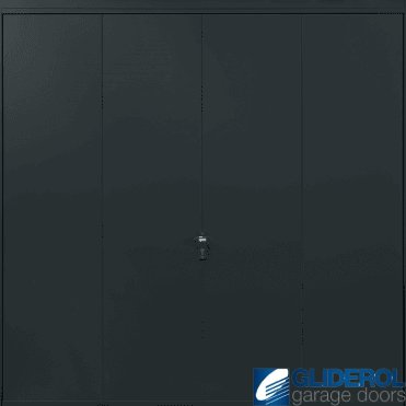 ANTHRACITE (RAL7016) Up & Over Vertical Wide Rib