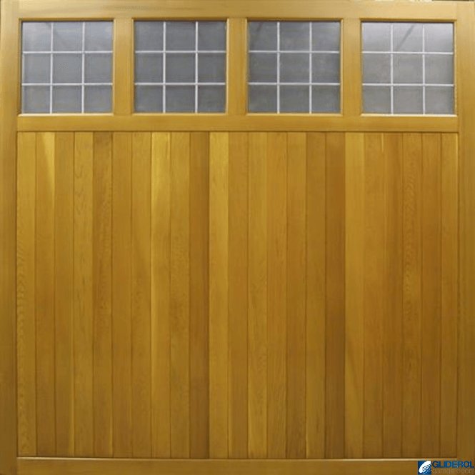 Gliderol ASHBOURNE Cedar Timber Side Hinged Garage Door