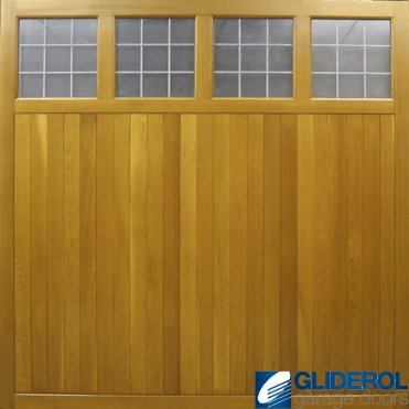 ASHBOURNE Cedar Timber Side Hinged Garage Door