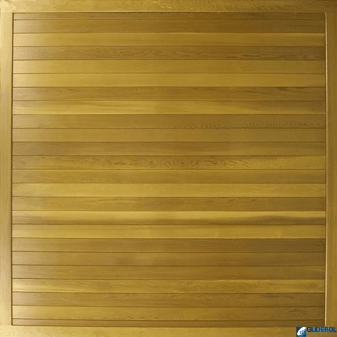 Gliderol BARLOW Cedar Timber Side Hinged Garage Door