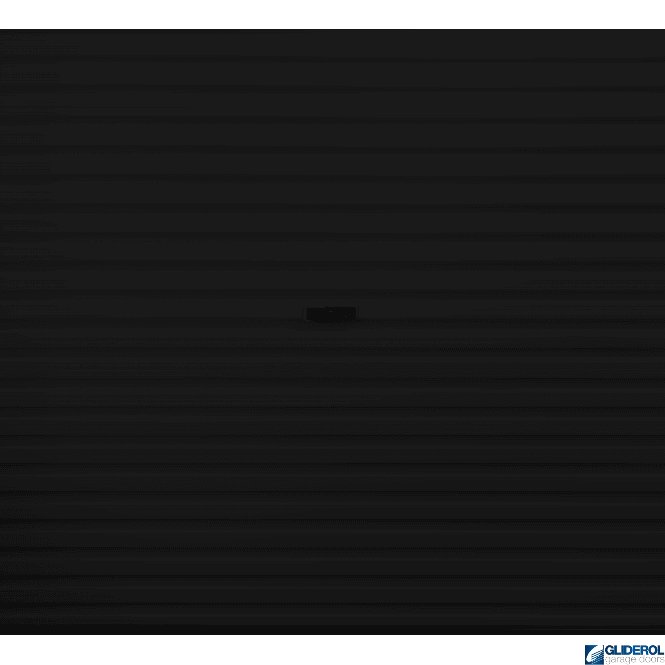 Gliderol BLACK (BS00E53) Plastisol Covered MINI Steel Roller Garage Door - Manual