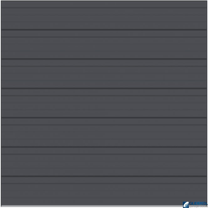 Gliderol BLACK GREY (RAL7021) Industrial Sectional Door