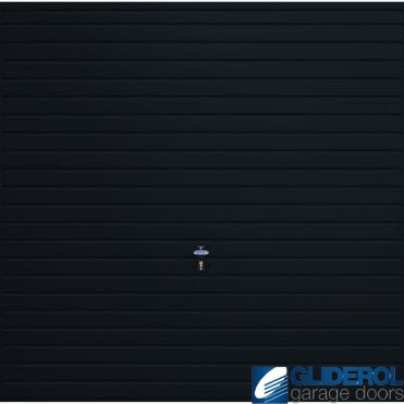 BLACK (RAL9005) Up & Over Horizontal Standard Rib