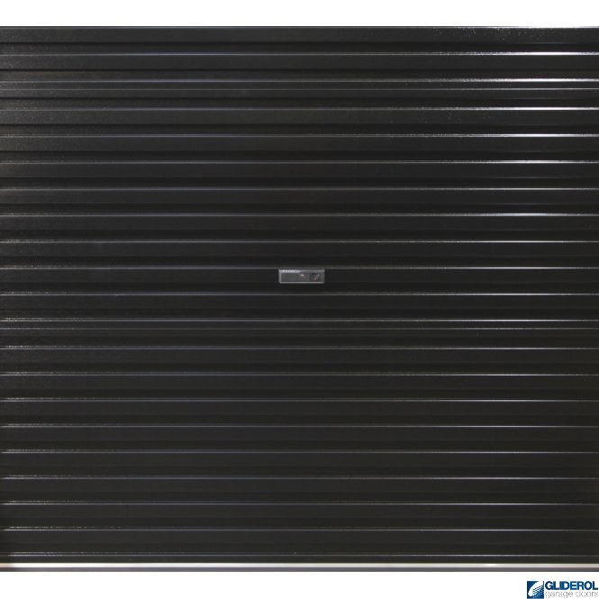 Gliderol BLACK (Seconds Door) Plastisol Covered Steel Roller Garage Door - MANUAL 4620w x 2400h