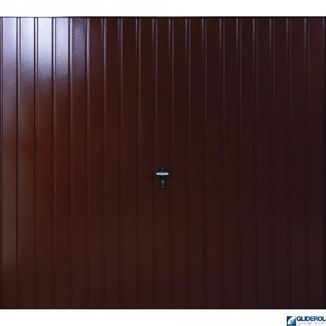 Gliderol BROWN (RAL8017) Up & Over Vertical Standard Rib