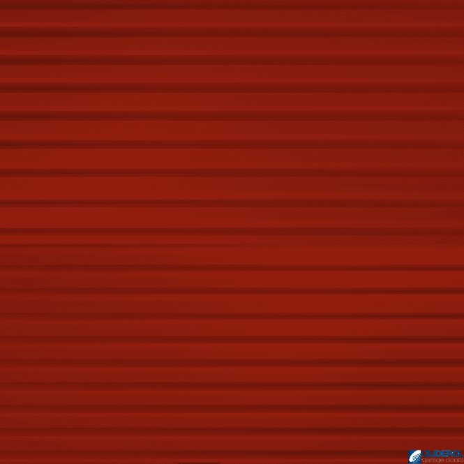 Gliderol BURGUNDY (BS04D45) Plastisol Covered Light Industrial Steel Roller Door - Automatic