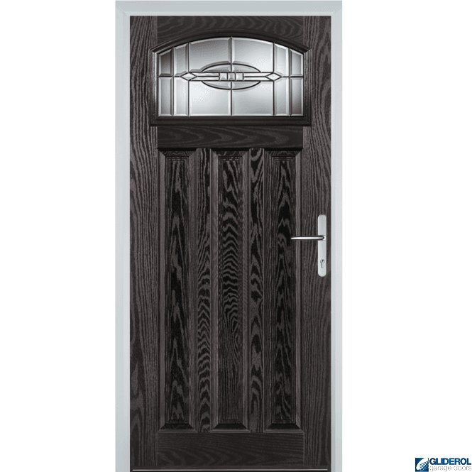 Gliderol Camsell front entrance door BLACK