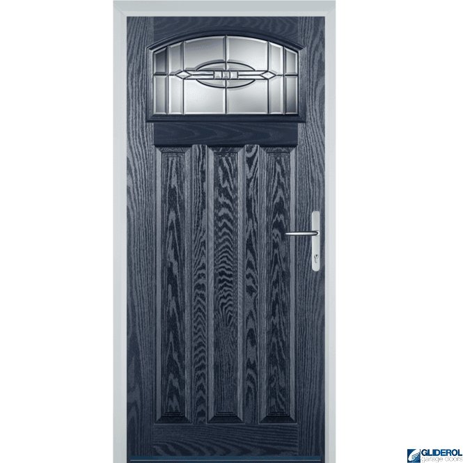Gliderol Camsell front entrance door BLUE