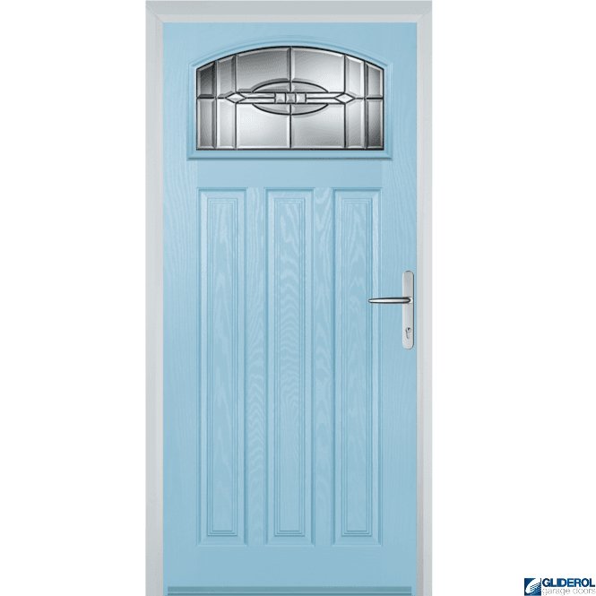 Gliderol Camsell front entrance door DUCK EGG BLUE
