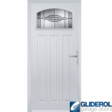 Camsell front entrance door White