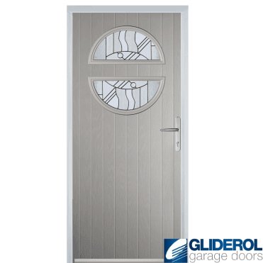 Carter front entrance door AGATE GREY