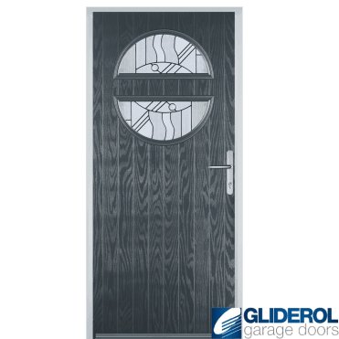 Carter front entrance door ANTHRACITE