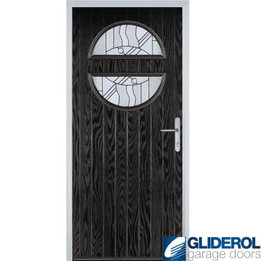 Carter front entrance door BLACK