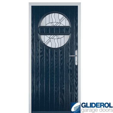 Carter front entrance door BLUE