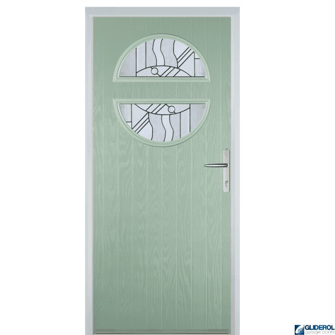 Gliderol Carter front entrance door CHARTWELL GREEN