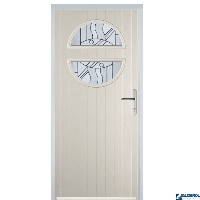 Gliderol Carter front entrance door CREAM
