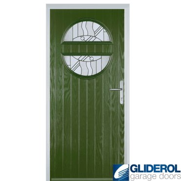 Carter front entrance door FERN GREEN (RAL6025)