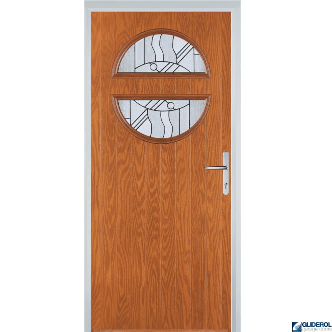 Gliderol Carter front entrance door OAK