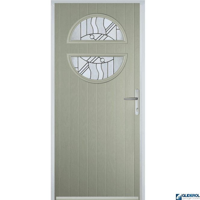 Gliderol Carter front entrance door PEBBLE GREY
