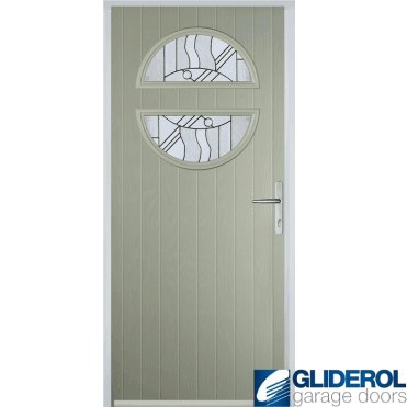 Carter front entrance door PEBBLE GREY