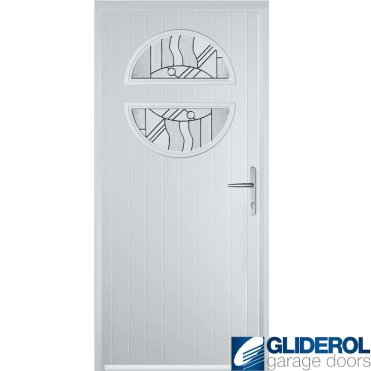 Carter front entrance door WHITE