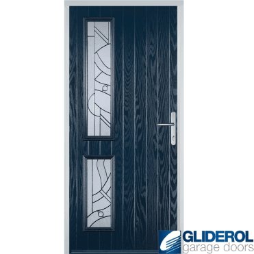 Charlton L2 front entrance door BLUE (RAL5011)
