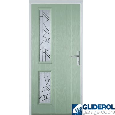 Charlton L2 front entrance door CHARTWELL GREEN