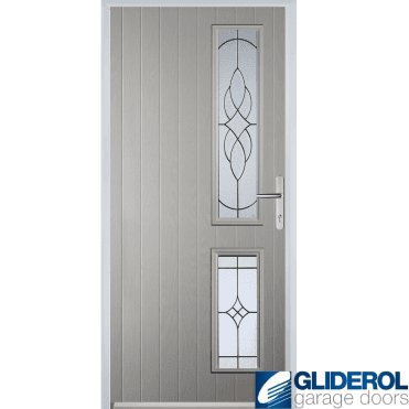 Charlton R2 front entrance door AGATE GREY (RAL7038)