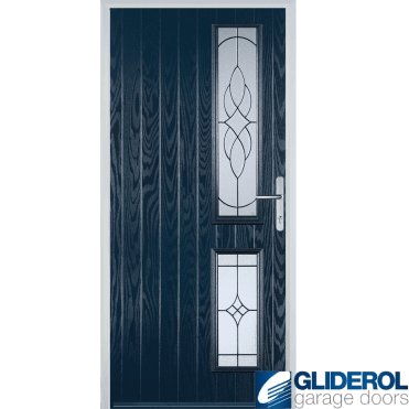 Charlton R2 front entrance door BLUE (RAL5011)