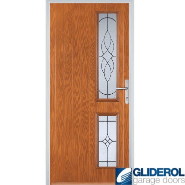 Charlton R2 front entrance door OAK