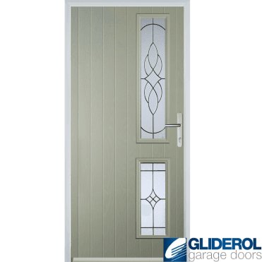 Charlton R2 front entrance door PEBBLE GREY (RAL7032)