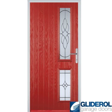 Charlton R2 front entrance door RED (RAL3003)
