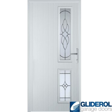 Charlton R2 front entrance door WHITE