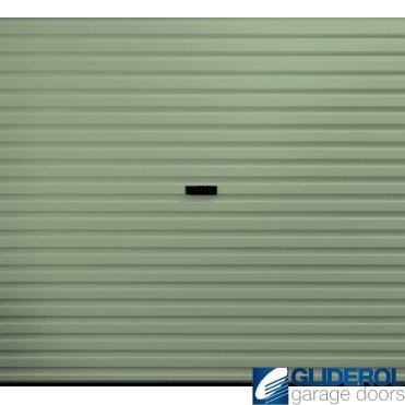 CHARTWELL GREEN (BS12B29) Plastisol Covered MINI Steel Roller Garage Door - Automatic
