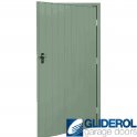 CHARTWELL GREEN (BS14C35) Budget Non-Insulated Vertical Standard Rib Personnel Garage Door