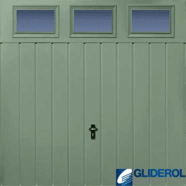 CHARTWELL-GREEN (BS14C35) Chester Vertical Medium Rib with Windows