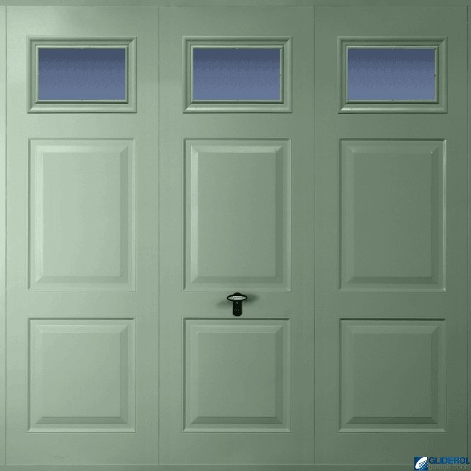 Gliderol CHARTWELL-GREEN (BS14C35) Up & Over Hollington with Windows