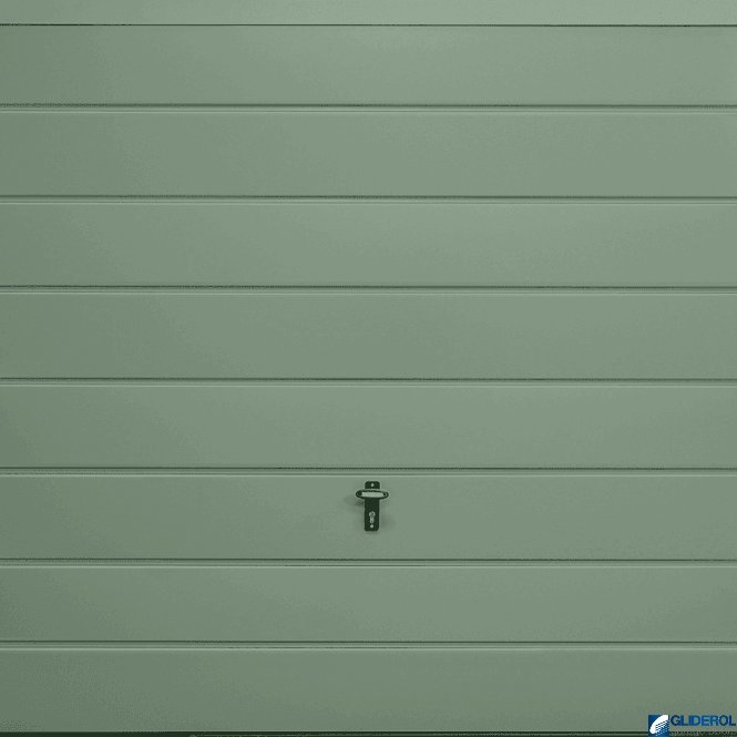 Gliderol CHARTWELL-GREEN (BS14C35) Up & Over Horizontal Medium Rib