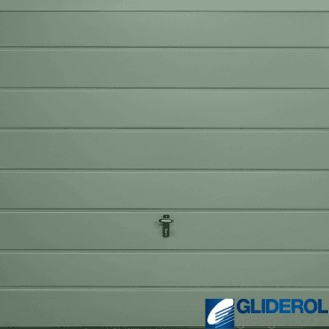 CHARTWELL-GREEN (BS14C35) Up & Over Horizontal Medium Rib