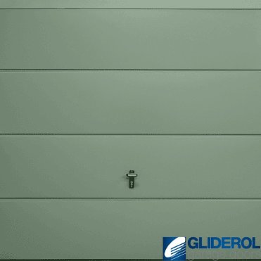 CHARTWELL-GREEN (BS14C35) Up & Over Horizontal Wide Rib